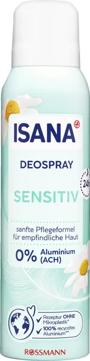 Bild 1 von ISANA ISANA DEOSPRAY SENSITIV, 150 ml