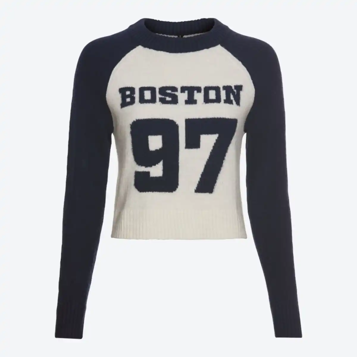 Bild 2 von Damen-Strickpullover mit Raglanärmeln