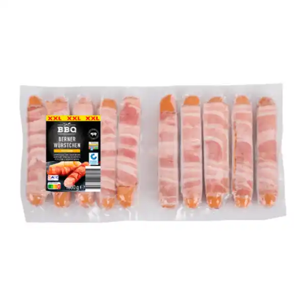 Bild 1 von BBQ Berner Würstchen XXL 1kg