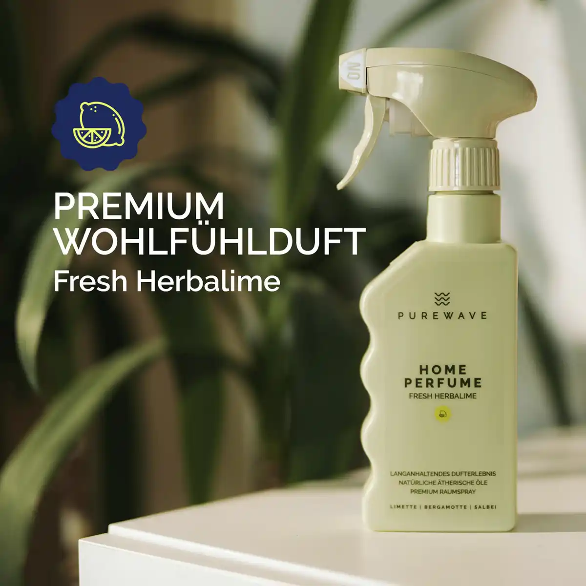 Bild 3 von Purewave Home Perfume Fresh Herbalime, 250 ml