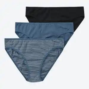 Damen-Minislip mit verschiedenen Designs, 3er-Pack