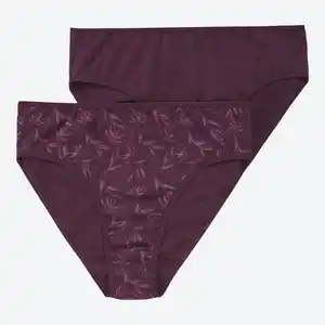 Damen-Rioslip aus Baumwolle, 2er-Pack