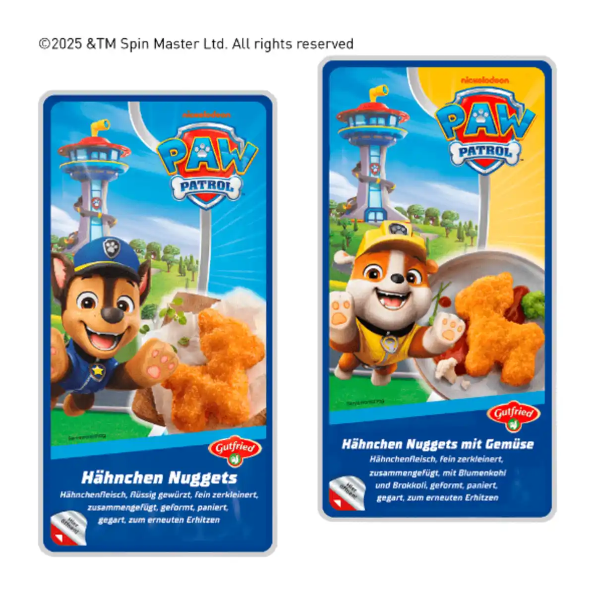 Bild 1 von PAW PATROL Hähnchen-Nuggets 250g