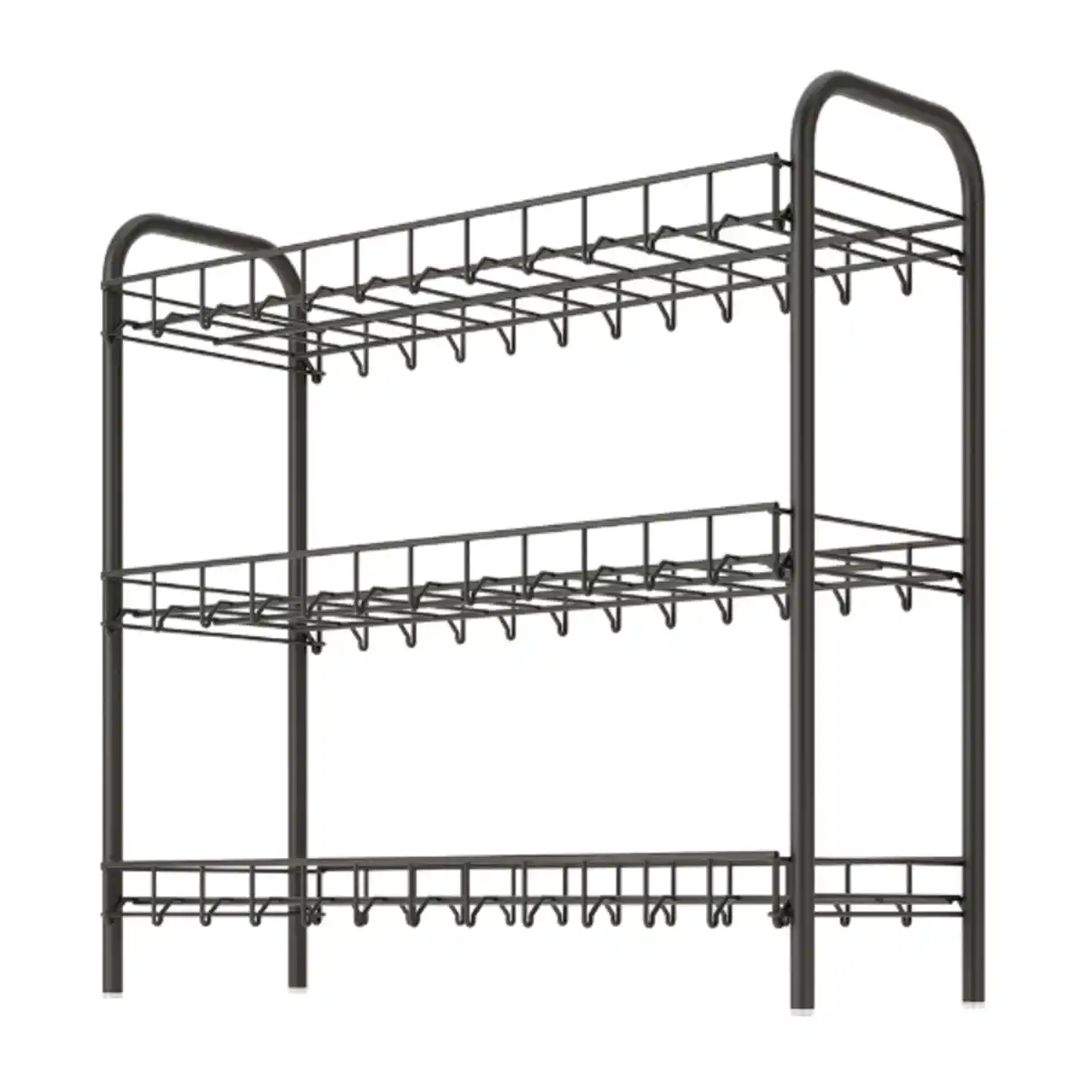 Bild 2 von HOME CREATION Metall-Schuhregal