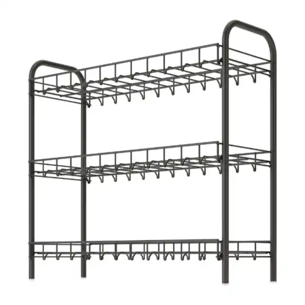 Bild 2 von HOME CREATION Metall-Schuhregal