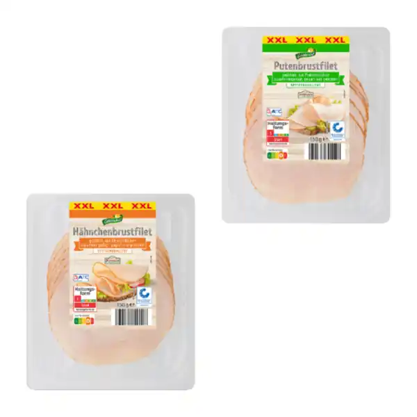 Bild 1 von GÜLDENHOF Geflügelbrust-Aufschnitt XXL 150g