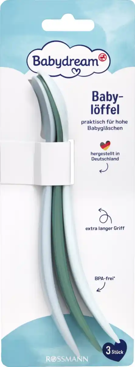 Bild 1 von Babydream Babylöffel 3er, LANG