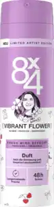 8x4 Deospray Vibrant Flower, 150 ml