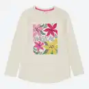 Bild 1 von Kinder-Mädchen-Langarmshirt mit Glitzer-Druck
