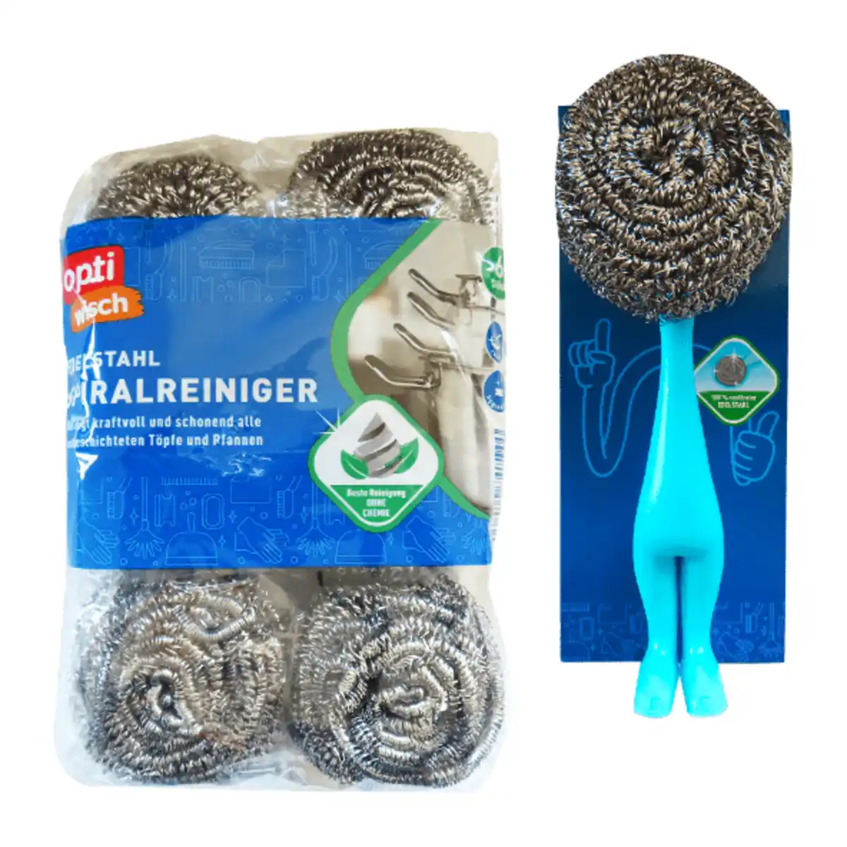 Bild 1 von OPTIWISCH Edelstahl-Spiralreiniger