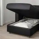 Bild 3 von VIMLE 3er-Sofa, mit Récamiere/Grann/Bomstad schwarz