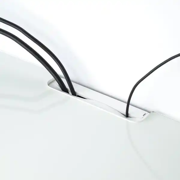 Bild 4 von BESTÅ TV-Platte, Glas weiß/hellgrün, 180x40 cm