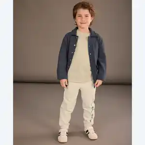 Kinder-Jungen-Jogginghose mit Reißverschluss-Taschen