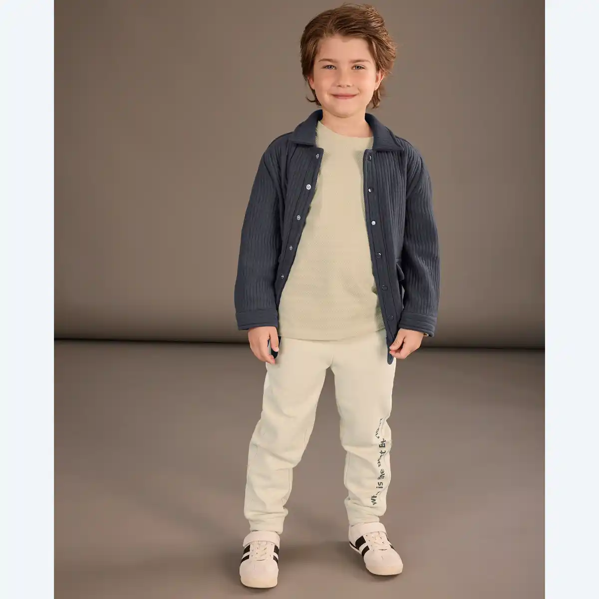 Bild 1 von Kinder-Jungen-Jogginghose mit Reißverschluss-Taschen