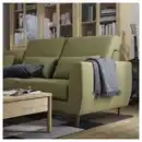 Bild 4 von SLATORP 3er-Sofa mit Récamiere, Vissle gelbgrün