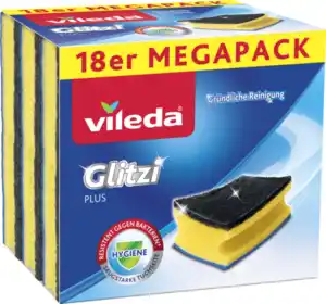 Vileda Glitzi Plus Topfreiniger MegaPack