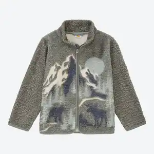 Kinder-Jungen-Jacke mit Motivdruck