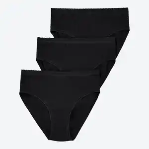 Damen-Rioslip mit hohem Baumwollanteil, 3er-Pack
