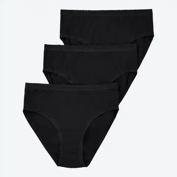 Bild 1 von Damen-Rioslip mit hohem Baumwollanteil, 3er-Pack
