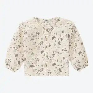 Kinder-Mädchen-Bluse mit Rüschen