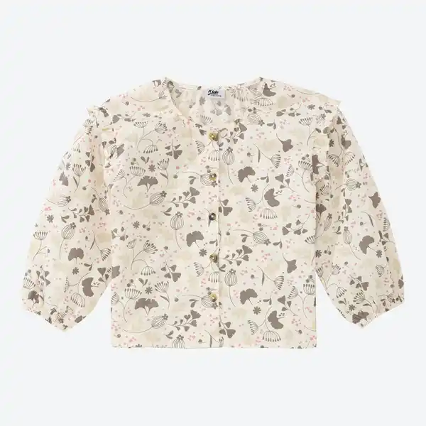 Bild 1 von Kinder-Mädchen-Bluse mit Rüschen