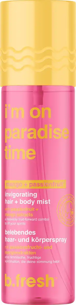 Bild 1 von b.fresh Haar- und Körperspray - i'm on paradise time, 221 ml
