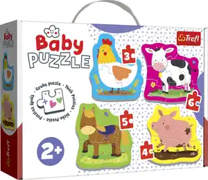 Trefl Baby Puzzle Bauernhoftiere