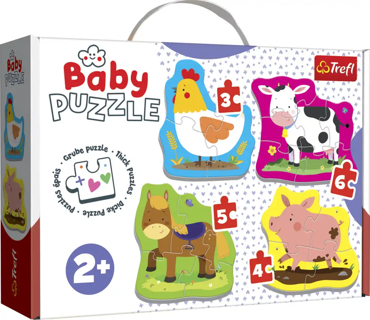Bild 1 von Trefl Baby Puzzle Bauernhoftiere