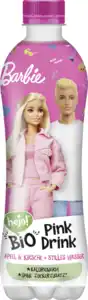 hejo! Bio Barbie Pink Drink Apfel & Kirsche, 500 ml