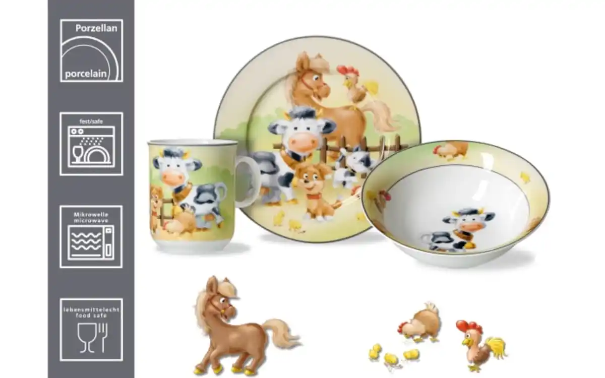 Bild 3 von Kinderset Hoftiere, 3-teilig