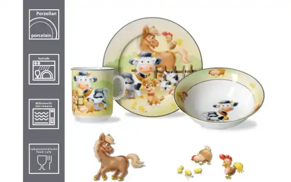Bild 3 von Kinderset Hoftiere, 3-teilig
