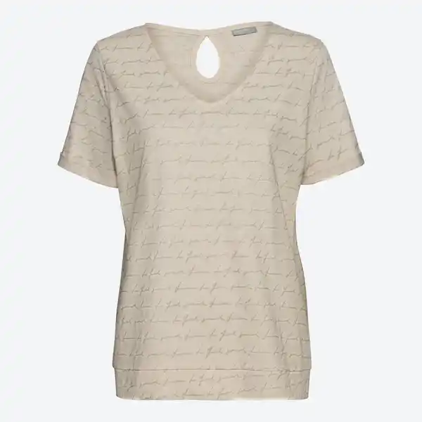 Bild 1 von Damen-T-Shirt mit Glitzerdruck