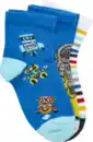 Bild 2 von under2wear kids 3er Pack Kurzschaftsocke Junge Astronaut Gr. 23/26