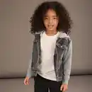 Bild 4 von Kinder-Jungen-Jeansjacke mit Kapuze