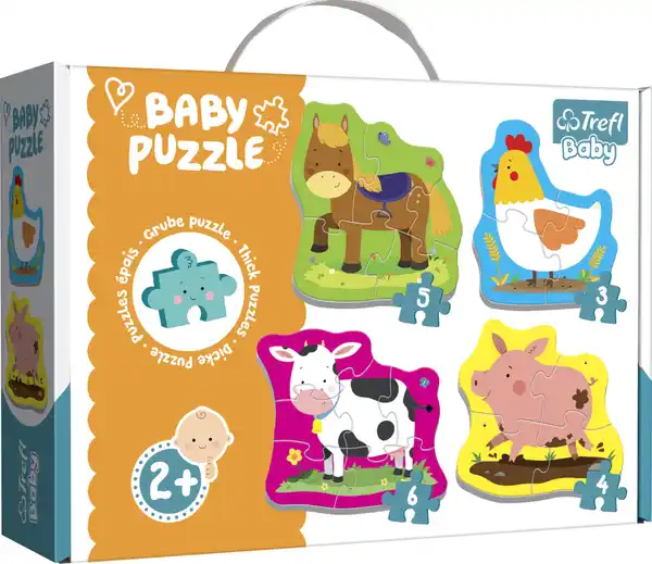 Bild 2 von Trefl Baby Puzzle Bauernhoftiere