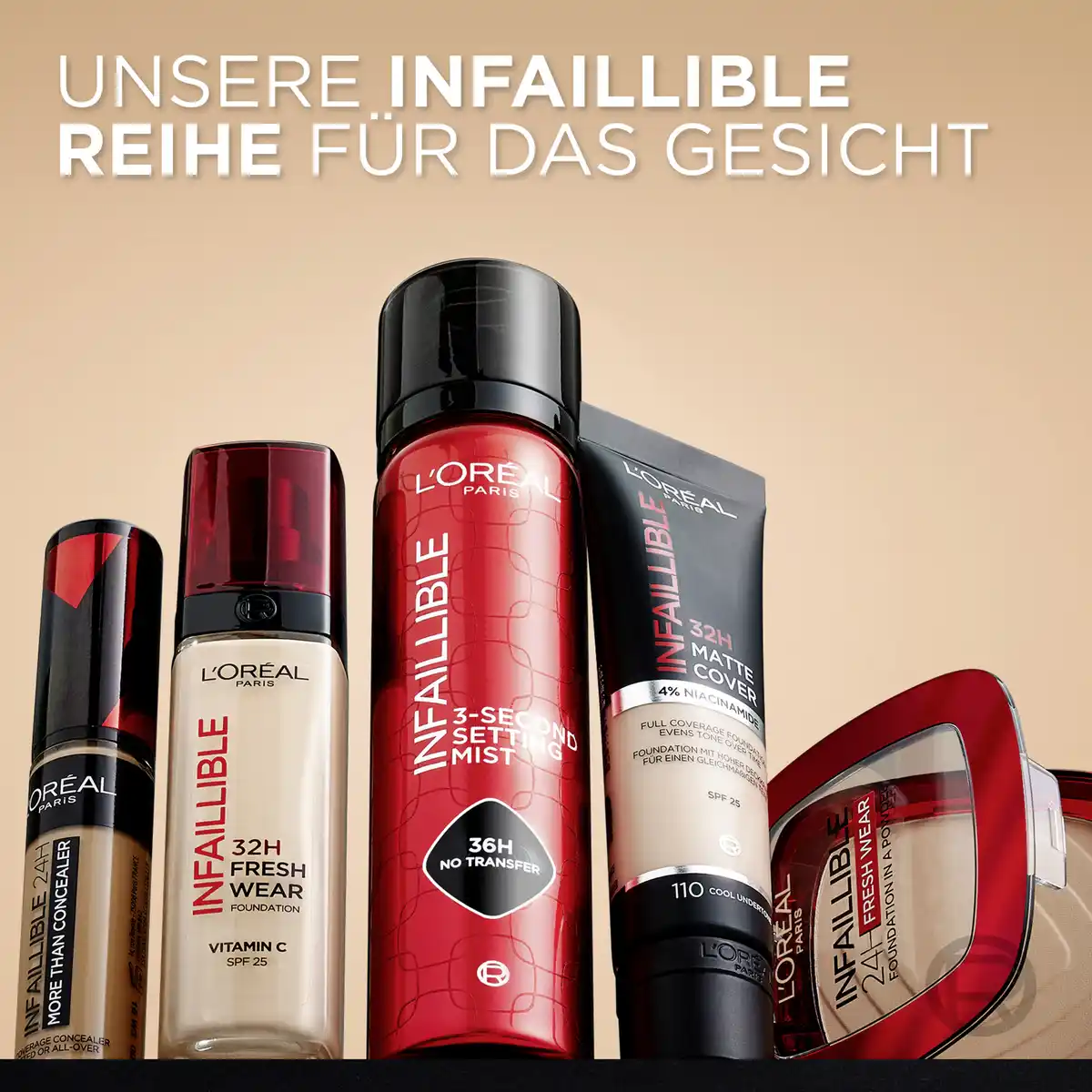 Bild 2 von Maybelline New York 32 Stunden Fresh Wear Make-up 120 Vanilla + 3-Sekunden Fixierspray