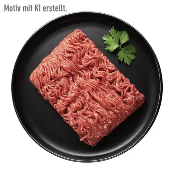 Bild 1 von MEINE METZGEREI Fettreduziertes Rinderhackfleisch 400g