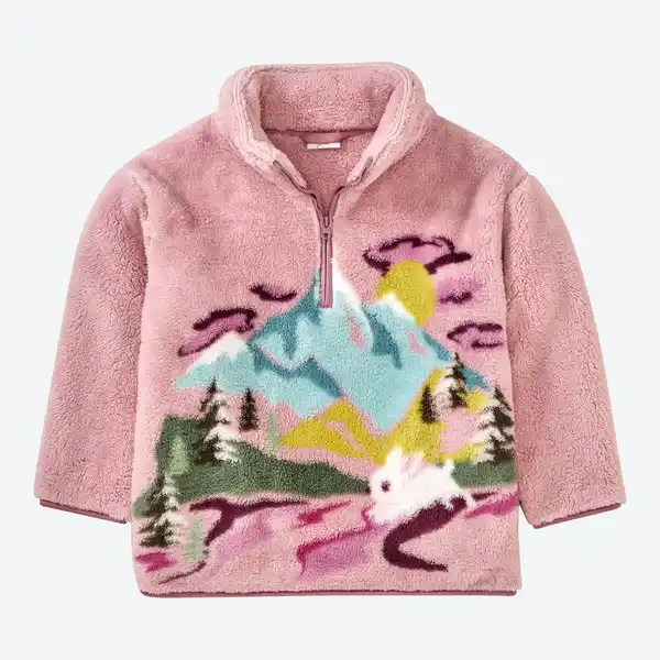 Bild 1 von Kinder-Mädchen-Troyer mit Stehkragen