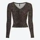 Bild 2 von Damen-Langarmshirt mit Knopfreihe