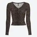 Bild 3 von Damen-Langarmshirt mit Knopfreihe