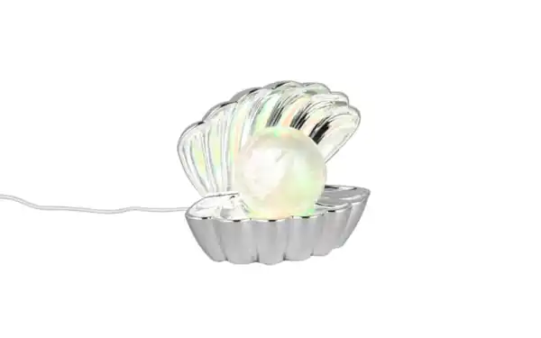 Bild 2 von LED-Tischleuchte Shelly, chromfarbig, inkl. RGB-Farbwechsler