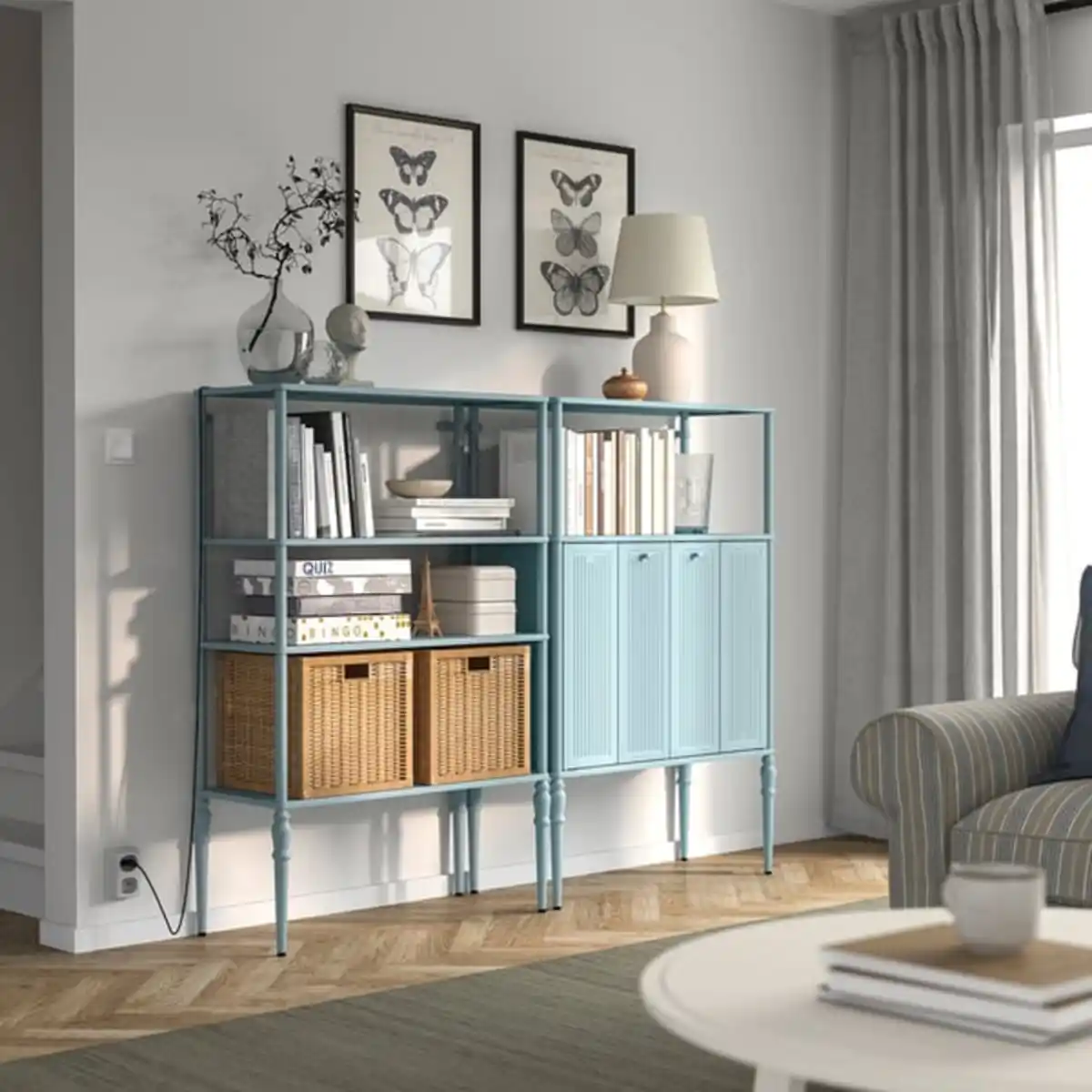 Bild 3 von SÅGMÄSTARE Aufbewahrungskombi, 164x35x128 cm