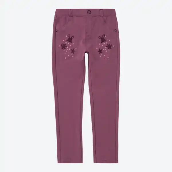 Bild 1 von Kinder-Mädchen-Sweatleggings mit Pailletten