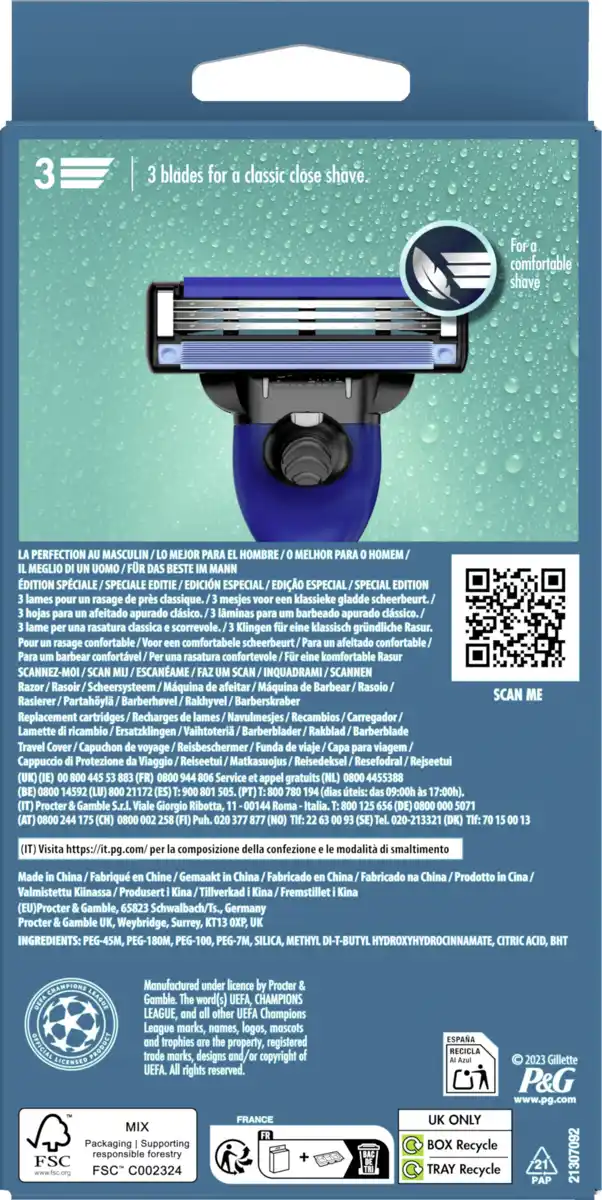 Bild 1 von Gillette Rasierer System 6er Special Edition