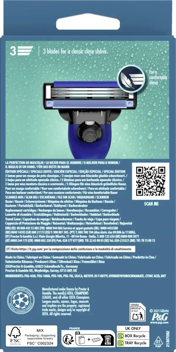 Bild 1 von Gillette Rasierer System 6er Special Edition
