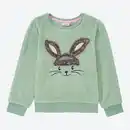 Bild 1 von Kinder-Mädchen-Fleeceshirt mit Applikation