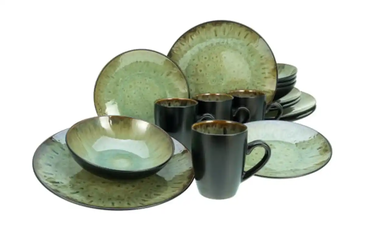 Bild 2 von Kombiservice Jawa, grün, 16-teilig