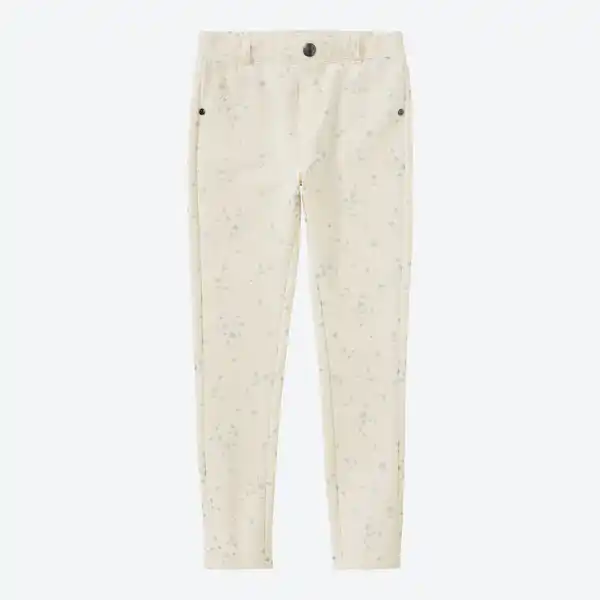 Bild 1 von Kinder-Mädchen-Sweatleggings mit Glitzerdruck