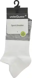under2wear Sportsneaker Bambus weiß/rosa Gr. 39/42