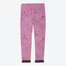 Bild 1 von Kinder-Mädchen-Leggings mit Herz-Allover-Print
